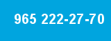965 222-27-70